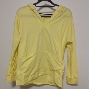 Yellow Melló day hooded sweatshirt